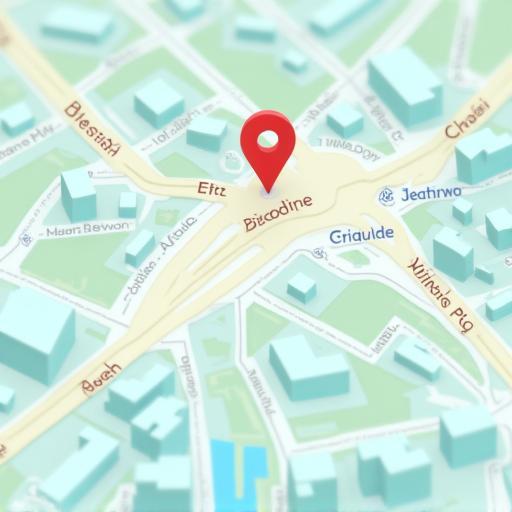 Map showing Bristol location